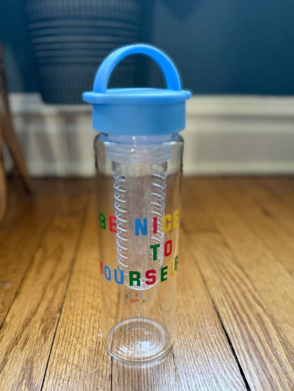 ban.do Brighten Up Glass Infuser Water Bottle